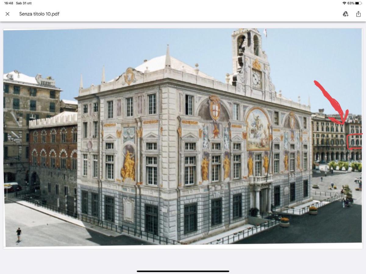 Palazzo San Giorgio Leilighet Genova Eksteriør bilde